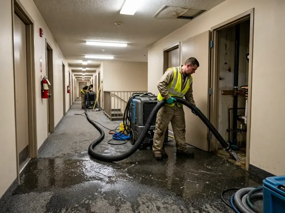multi-unit-apartment-hallway-f-005 — frequently asked questions, Emergency Burst Pipe Water Extraction & Removal in Drew, MS